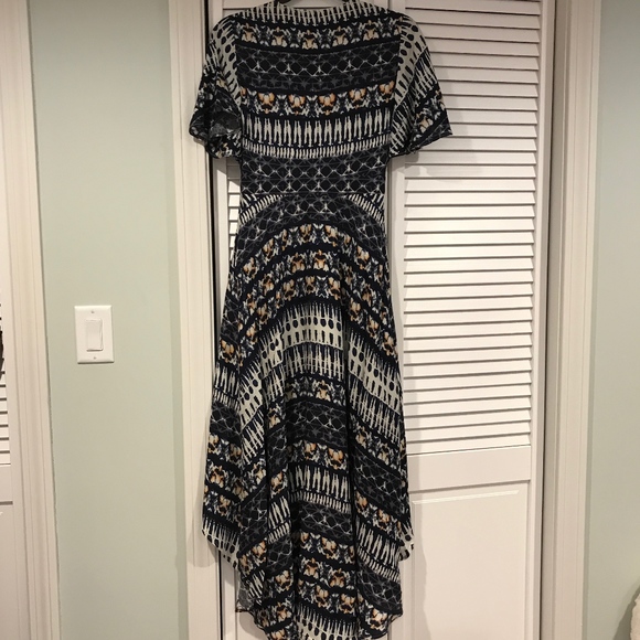  SALE Jessica Simpson High-Low Maxi Dress - Picture 3 of 4